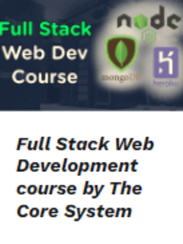 Full Stack Web Development Course