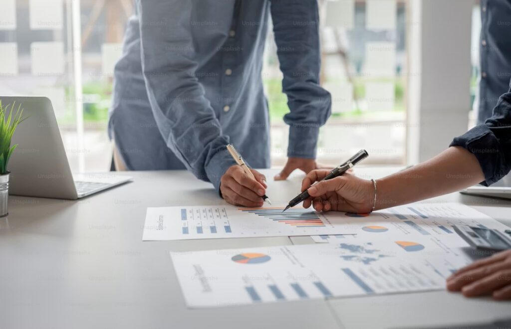 Students learning Python and Power BI at TheCoreSystems – Best Data Analyst Course in Haryana